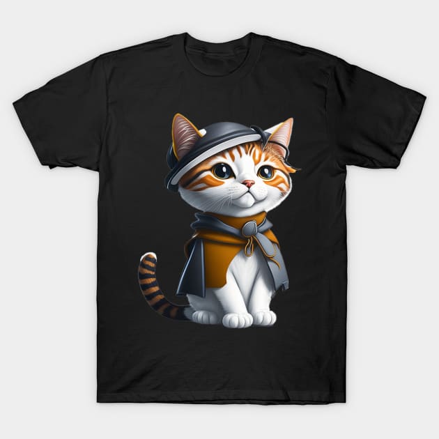 New Style Cat Modern T-Shirt by H.M